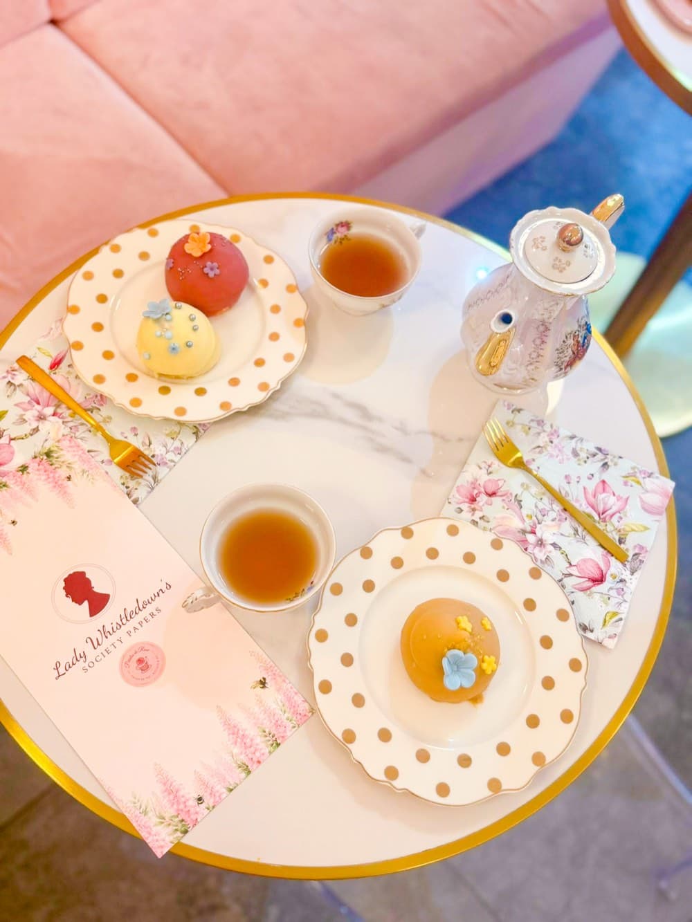 Afternoon tea au salon